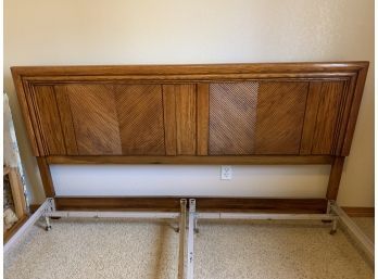 Vintage Headboard With Bed Frame