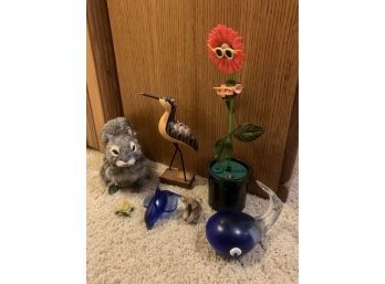 Fun Little Animal Assortment, Squirrel Made From Rabbit Fur