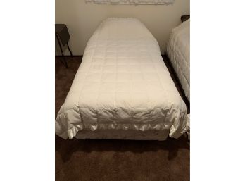 Single Memory Foam Mattress With Frame And Bedding (#2)