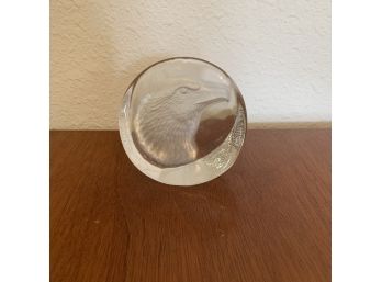 Decorative Glass With Eagle