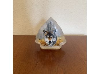 Eyes Of Nature Wolf Spirit Collection Limited Edition Handcrafted Crystal