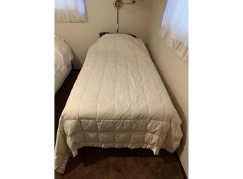 Single Memory Foam Mattress With Frame And Bedding (#1)