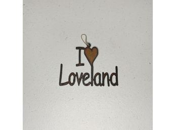 I Love Loveland Ornament