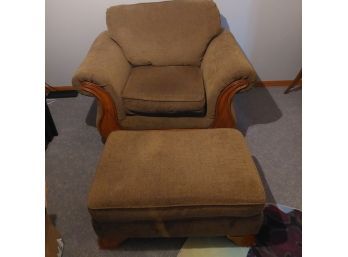 Big Comfy Chair With Ottoman