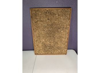 Thick Vintage Cork Board Ready To Hang