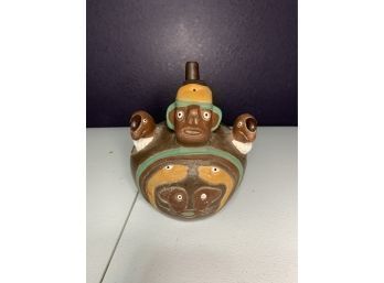 Folk Art Whistle Pottery