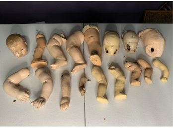 Assortment Of Doll Parts - Head, Legs, Arms, Torsos