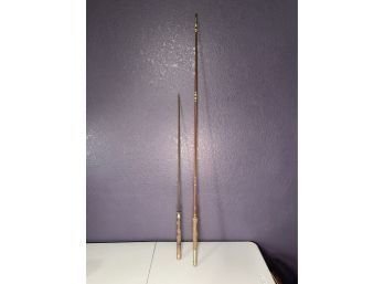 Vintage Fly Rods Lower Portions Fishing Poles