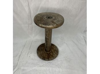 Large Vintage Wooden Spool