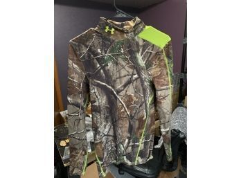 Under Armor Mens Small Compression Coldgear Hunting Shirt (#1)