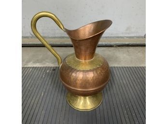 Garanti Villedieu Marque Deposee France Copper Pitcher