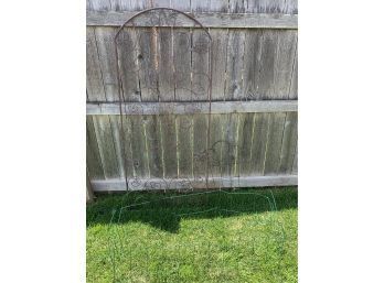 Garden Items - Tall Trellis, Small Trellis, And Short Garden Fencing