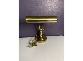 Gold Toned Lawyers / Bankers / Desk Lamp (#3)