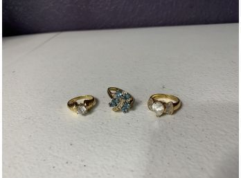 14K Gold Plated Rings