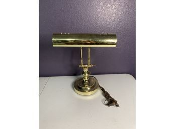 Gold Toned Lawyers / Bankers / Desk Lamp (#2)