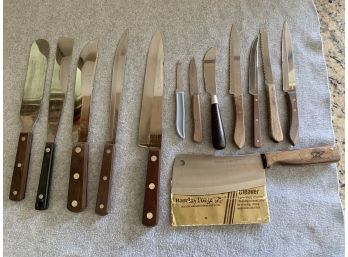 Assortment Of Knives And Spreaders