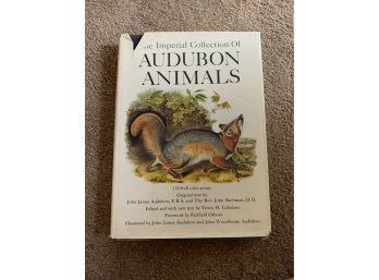 The Imperial Collection Of Audubon Animals Coffee Table Book