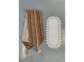 Table Runner And Dresser Scarf