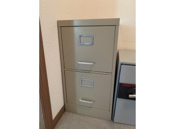 2 Drawer Metal Filing Cabinet