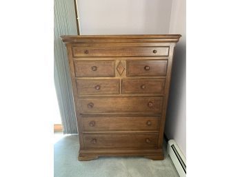 Alexander Julian Home Colours Pecan Highboy Chest Of Drawers