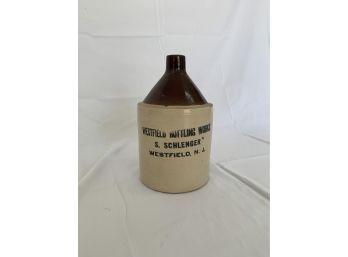 Westfield Bottling Co. Stoneware Crock Jug