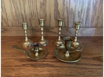 Brass Candle Stick Holders