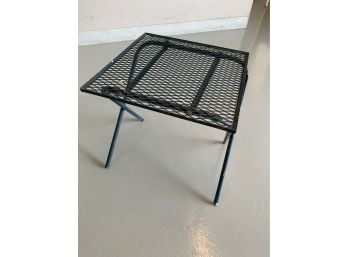 Collapsible Outdoor Metal Side Table