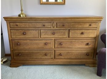 Alexander Julian Home Colours Pecan Lowboy Chest Of Drawers