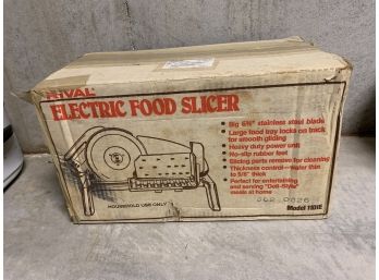 Rival Electric Food Slicer