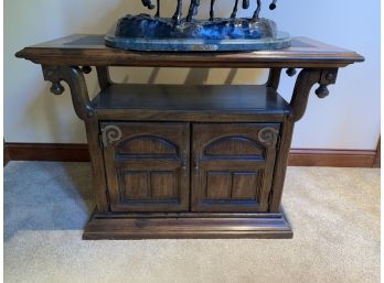 American Of Martinsville Console Table With Storage