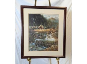 In Search Of Beaver By Ted Long Print Signed And Numbered 231 Of 500 With Certificate