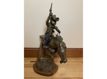 Imagination Bobbie Richardson 22in Bronze Sculpture