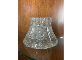 American Brilliant Cut Glass Vase Unsigned (#3)