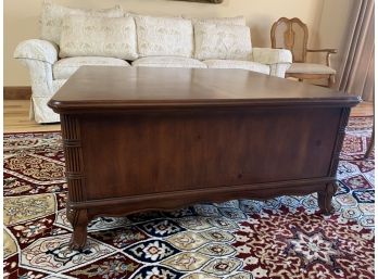 Large Coffee Table With 2 Drawers