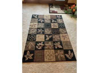 Leaf Block Rug