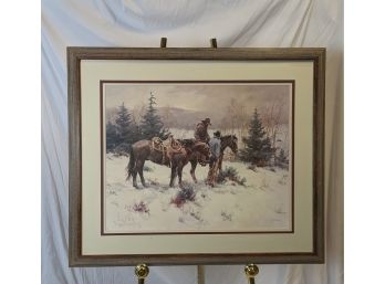 Winter In The Verdejo By Gary Niblett Limited Edition Lithograph 1498 Of 2250