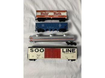 Tyco Model Train Cars