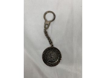 Vintage Taxco Mexico Sterling Silver Keychain