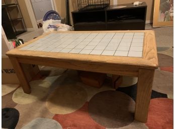 Tile Top Coffee Table