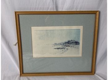 Waterfront Framed Print Artist Proof