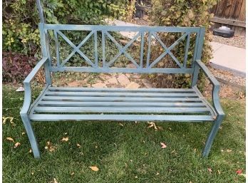 Cast Aluminum Bench