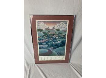 Newton, Iowa Framed Buckels Print