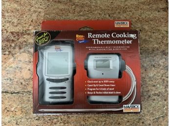 Remote Cooking Thermometer