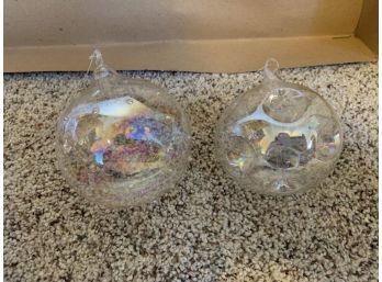 Silvestri Blown Glass Ornaments