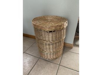 Tall Lidded Basket