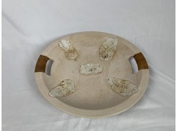 Large Decorative Bowl With Handles