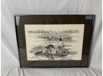 Loon Art Print