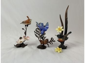 Royal Worcester Bird Figurines