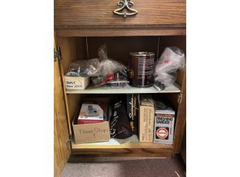 Contents Of Cabinet - Includes Power Tools