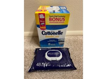 Cottonelle Fresh Care And Members Mark Personal Wipes